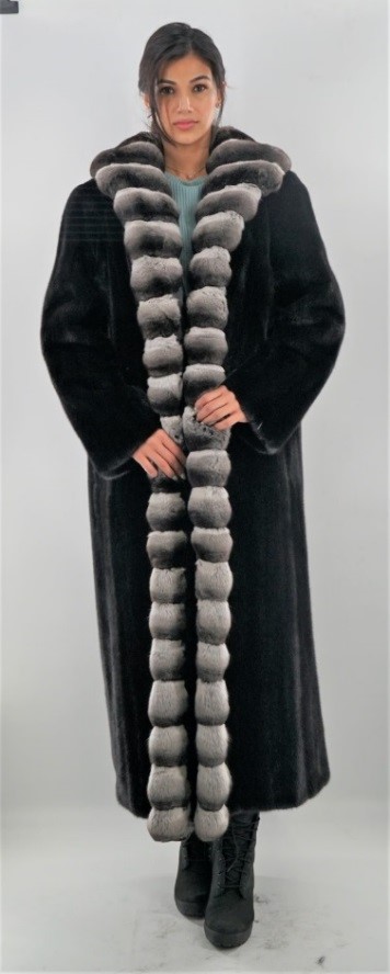 Full-length Ranch Mink Coat