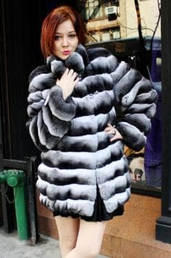 Stunning Chinchilla Fur Jacket 