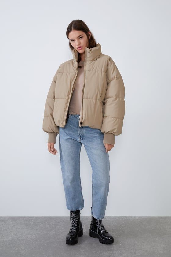 Zara Oversized Puffer Jacket