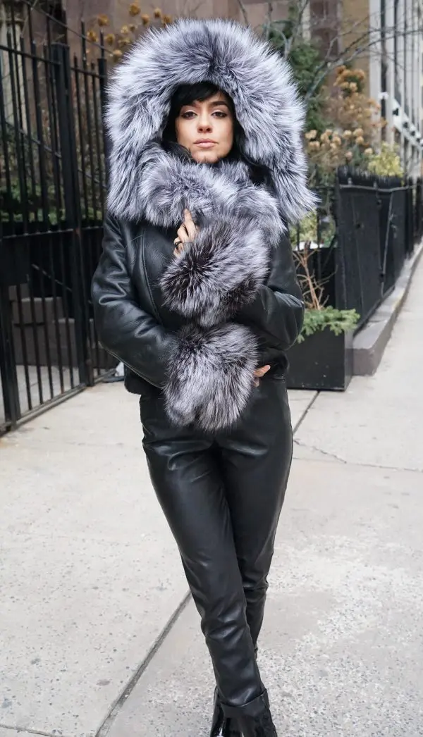 Shearling fur best sale