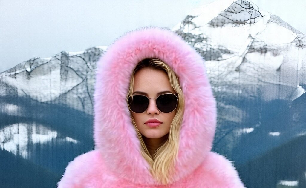 Pink Fox Hooded Jacket 88484 – MARC KAUFMAN FURS