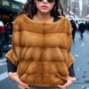 Whiskey Mink Jacket Pullover
