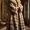 Exquisite Russian Golden Sable Full Length Coat