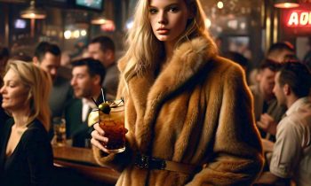 Whiskey Mink Coat