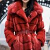 Red Mink Jacket