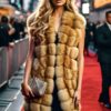 Long Golden Sable Vest