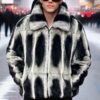 Men's Chinchilla Rex Bomber Jacket