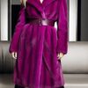 Purple Mink Coat