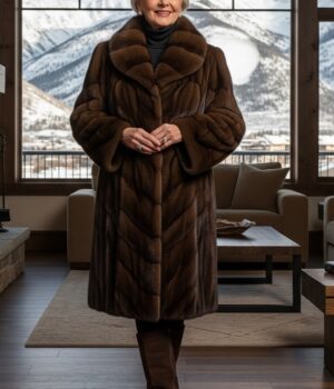 Classic Directional Demi Mink Stoller