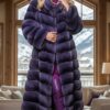 Purple Rex Rabbit Coat