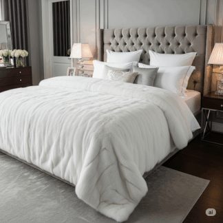 White Mink Blanket