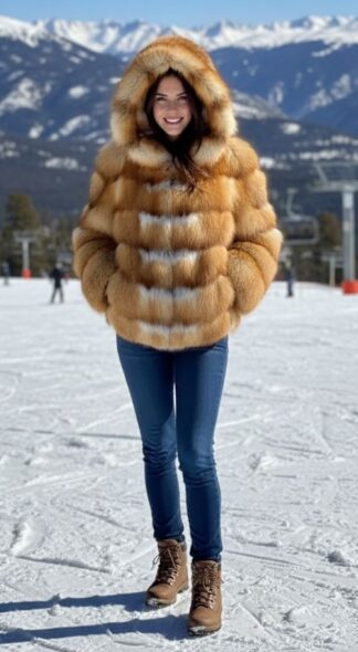 Mint Pre-owned Red Fox Jacket