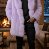 Men's Lavender Fox Coat