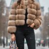 Dyed Sable Fox Jacket – Marc Kaufman Furs