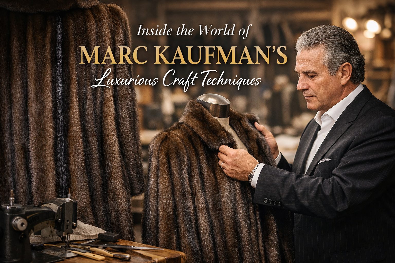 How a Let Out Mink Coat Is Made
