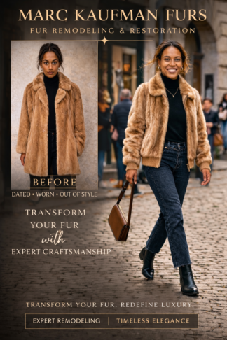 The Ultimate Mink Makeover: Transforming a Vintage Stroller into a Modern Jacket – Marc Kaufman Furs