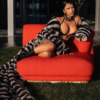 Cardi B Designer Rex Rabbit Coat