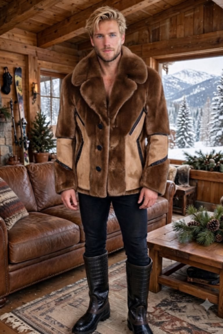 Remodel Your Vintage Mink Coat Into a Modern Men's Jacket